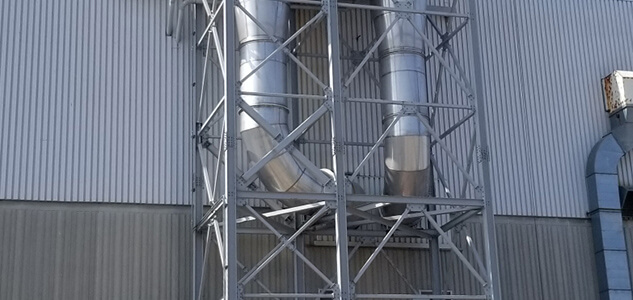 Our 15,000 square foot well-equipped fabrication & paint shop